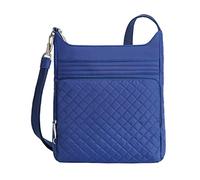 Travelon Unisex-Adult Anti-Theft Boho North/South Crossbody, Lush Blue, One Size