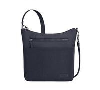 Travelon Unisex-Adult Anti-Theft Metro Crossbody Cross Body Bag, Navy Heather, One Size