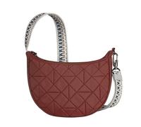 Travelon Unisex's Anti-Theft Boho Crescent Crossbody, Paprika, One Size