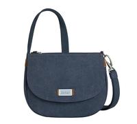 Travelon Unisex's Anti-Theft Heritage Saddle Crossbody, Indigo, One Size