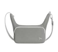 Travelon Unisex's Anti-Theft The Voyages East/West Crossbody, Granite, 9.75" W x 6" H (Center) x 10" H (Wing) x 4.75" D
