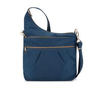 Travelon Women's Anti-theft Signature 3 Compartment Crossbody Cross Body Bag