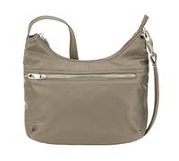 Travelon Women's Anti-Theft Tailored Hobo Travel Purse, Sable, One Size