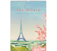 Travelposter 2026 - Reiseplakate-Kalender von DUMONT- Wand-Kalender - Poster-Format 50 x 70 cm