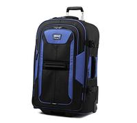 Travelpro Bold-Softside Expandable Rollaboard Upright Luggage, Blue/Black, Checked-Large 28-Inch