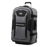 Travelpro Bold-Softside Expandable Rollaboard Upright Luggage, Grey/Black, Checked-Large 28-Inch