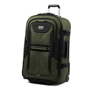 Travelpro Bold-Softside Expandable Rollaboard Upright Luggage, Olive/Black, Checked-Large 28-Inch