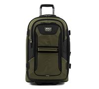 Travelpro Bold-Softside Expandable Rollaboard Upright Luggage, Olive/Black, Checked-Medium 25-Inch