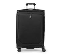 Travelpro Crew Classic Lightweight Softside Expandable Carry on Luggages, Black, Checked Medium, Crew Classic Softside Expandable Luggage with Spinner Wheels