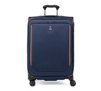 Travelpro Crew Classic Lightweight Softside Expandable Carry on Luggages, Patriot Blue, Checked Medium, Crew Classic Softside Expandable Luggage with Spinner Wheels