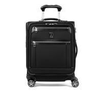 Travelpro Luggage Platinum Elite 20" Carry-on Intl Expandable Spinner w/USB Port, Shadow Black
