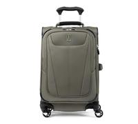 Travelpro Maxlite 5 Soft Side Expandable Luggage - Checked Luggage with 4 Spinner Wheels - Lightweight Suitcase Made from Polyester Fabric- Underseat Luggage for Men & Women - Slate Green,(2pc Set)
