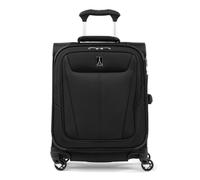 Travelpro Maxlite 5 Softside Expandable Carry on Suitcase with 4 Spinner Wheels, Lightweight Suitcase, Men and Women, International, Black, Carry on 49x39x20 cm
