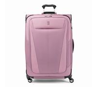 Travelpro Maxlite 5 Softside Expandable Checked Suitcase with 4 Spinner Wheels, Lightweight Suitcase, Men and Women, Orchid Pink Purple, Checked Large 79x54x34 cm