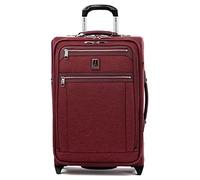 Travelpro Platinum Elite 22" Expandable Carry-On Rollaboard, Bordeaux, Carry-On 22-Inch, Platinum Elite Softside Expandable Upright Luggage