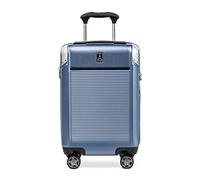Travelpro Platinum Elite Expandable Carry-On Luggage - Hardside Polycarbonate Suitcase with 8 Spinner Wheels - Travel Luggage with TSA Lock and USB Ports - Dark Sky Blue