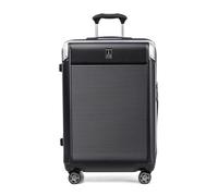 Travelpro Platinum Elite Expandable Carry-On Luggage - Hardside Polycarbonate Suitcase with 8 Spinner Wheels - Travel Luggage with TSA Lock and USB Ports - Shadow Black, Compact Carry on 56x36x23 cm
