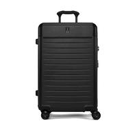 Travelpro Platinum Elite Expandable Spinning Wheel Luggage TSA Lock Hard Case Polycarbonate Jet Black Check Medium 25"