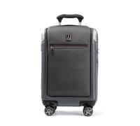 Travelpro Platinum Elite Hardside Expandable Spinner Wheel Luggage TSA Lock Hard Shell Polycarbonate Suitcase, Vintage Grey, Compact Carry-on with Laptop Pocket 20-Inch, Platinum Elite Hardside