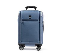 Travelpro Platinum Elite TSA Lock Hard Shell Case with Swivel Wheels, Polycarbonate Suitcase, darkblue, Carry-on with Laptop Pocket 21-Inch, Platinum Elite Hard Case with Swivel Wheels, TSA Lock, Hard