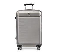 Travelpro Platinum Elite TSA Lock Hard Shell Case with Swivel Wheels, Polycarbonate Suitcase, Metallic Sand, Checked- Medium 25-Inch, Platinum Elite Hard Case with Swivel Wheels, TSA Lock, Hard Shell