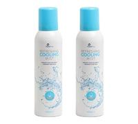 Travelshop Refreshing Cooling Mist - Instant Cooling Spray For Body & Face with Vitamin E 150ml x 2Pack
