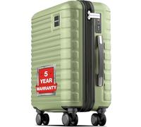 Travely Cabin Suitcase 55x35x25cm - 20 Inch Suitable for Ryanair - 36L Including TSA Lock - Carry on - 10kg Suitcase, Cabin case, Hardshell