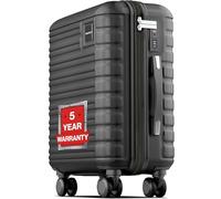 Travely Cabin Suitcase 55x35x25cm - 20 Inch Suitable for Ryanair - 36L Including TSA Lock - Carry on - 10kg Suitcase, Cabin case, Hardshell