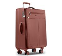 Travely Fabric Suitcase XL - Large Travel Suitcase with 4 Wheels and TSA Combination Lock - Lightweight Softshell with Expandable Section, Made from Tear-Resistant and Water-Repellent Material