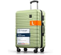 Travely Polycarbonate L Suitcase 67cm - 20kg Suitcase Including TSA Lock, Hard Suitcase on 4 Wheels, Suitcase Medium Size Hardshell, Suit Case,