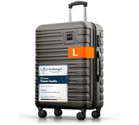 Travely Polycarbonate L Suitcase 67cm - 20kg Suitcase Including TSA Lock, Hard Suitcase on 4 Wheels, Suitcase Medium Size Hardshell, Suit Case,