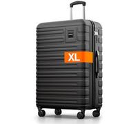 Travely Polycarbonate XL Suitcase Large 77cm - 158cm Linear Dimensions - 20kg Suitcase Including TSA Lock, Hard Shell, Travel Case