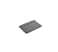Traverse Quilted Cushion For Lounge Garden Chair With Armrest Black Pepper