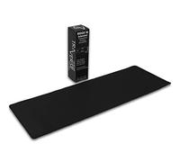 Traverse Ridge Gaming Mouse Pad (5mm) Extended 36 inch | 36x12x0.20 Extra Thick | Black | Stitched Edge, Large Washable Desk Mat