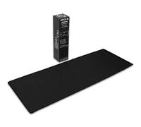Traverse Ridge Pro Gaming Mouse Pad (5mm) | Massive 46 inch | 46x17.3x0.20 Extra Thick | Black/Black | Dense Weave Speed Poly, Superior Control | Stitched Edge, Washable, Giant Large Desk Mat