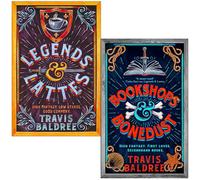 Travis Baldree Legends & Lattes Series 2 Books Collection Set (Legends & Lattes, Bookshops & Bonedust)