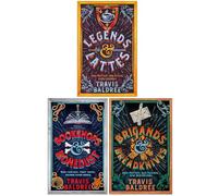 Travis Baldree Legends & Lattes Series 3 Books Collection Set (Legends & Lattes, Bookshops & Bonedust, Brigands & Breadknives)