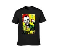 Travis Bickle Robert De NIRO from Taxi Driver Movie T-Shirt Black Mens Tees XL