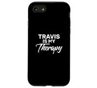 TRAVIS Is My Therapy T-Shirt Name TRAVIS Case for iPhone SE (2020) / 7/8