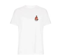 Travis Kelce Badge Men's T-Shirt - White / 2XL
