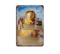 Travis Scott ASTROWORLD Album Retro Poster Metal Tin Sign Chic Art Retro Iron Painting Bar People Cave Cafe Family Garage Poster Wall Decoration 8x12inch(20x30cm)