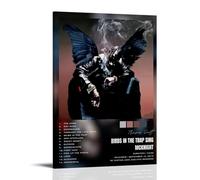 Travis Scott Birds in The Trap Sing McKnight Creative Waterproof Decorative Paintings Free of Framing Directly Pasted with Moisture-proof And Anti Fouling Materials Living Room Bedroom Hanging Paintin