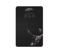 Travis Scott 'Utopia' Album Cover Retro Poster Metal Tin Sign Chic Art Retro Iron Painting Bar People Cave Cafe Family Garage Poster Wall Decoration 8x12inch(20x30cm)