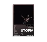 Travis Scott UtopiaWaterproof Posters Wall Art Posters Waterproof Home Printing Moisture-proof Easy to Install And Fade ResistantUnframe-style08x12inch(20x30cm)