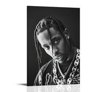 Travis ScottArt Painting Decoration Classic Canvas Wall Art Prints Poster Decoration Picture Living RoomWall DecorFrame-style20x30inch(50x75cm)