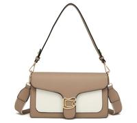 Travistar Small Crossbody Bags for Women - Vegan Leather Cross Body Bag Cute Cross Body Purse Trendy Shoulder Bag Satchel Handbags Evening Bag Clutch Purses with 2 Detachable Straps Khaki