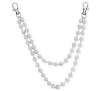 Travone Wallet Chain Layered Punk Pants Chain Hip Hop Pocket Belt Chains for Men Women Fashion Bohemian Exquisite Rhinestone Key Chains for Jeans Trousers Clothing Bag Goth Gifts Jewelry Accessories