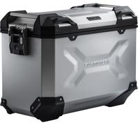 SW-Motech TRAX ADV Left Side Motorcycle Case Aluminum 45 Litre Silver Luggage