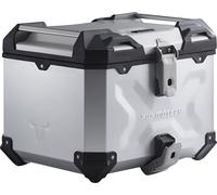 SW-Motech TRAX ADV top case - Aluminum. 38 l. Silver., silver