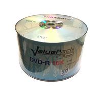 Traxdata 50 Ritek ValuePack 16x DVD-R 4.7GB 120 minutes (Shrinkwrap)